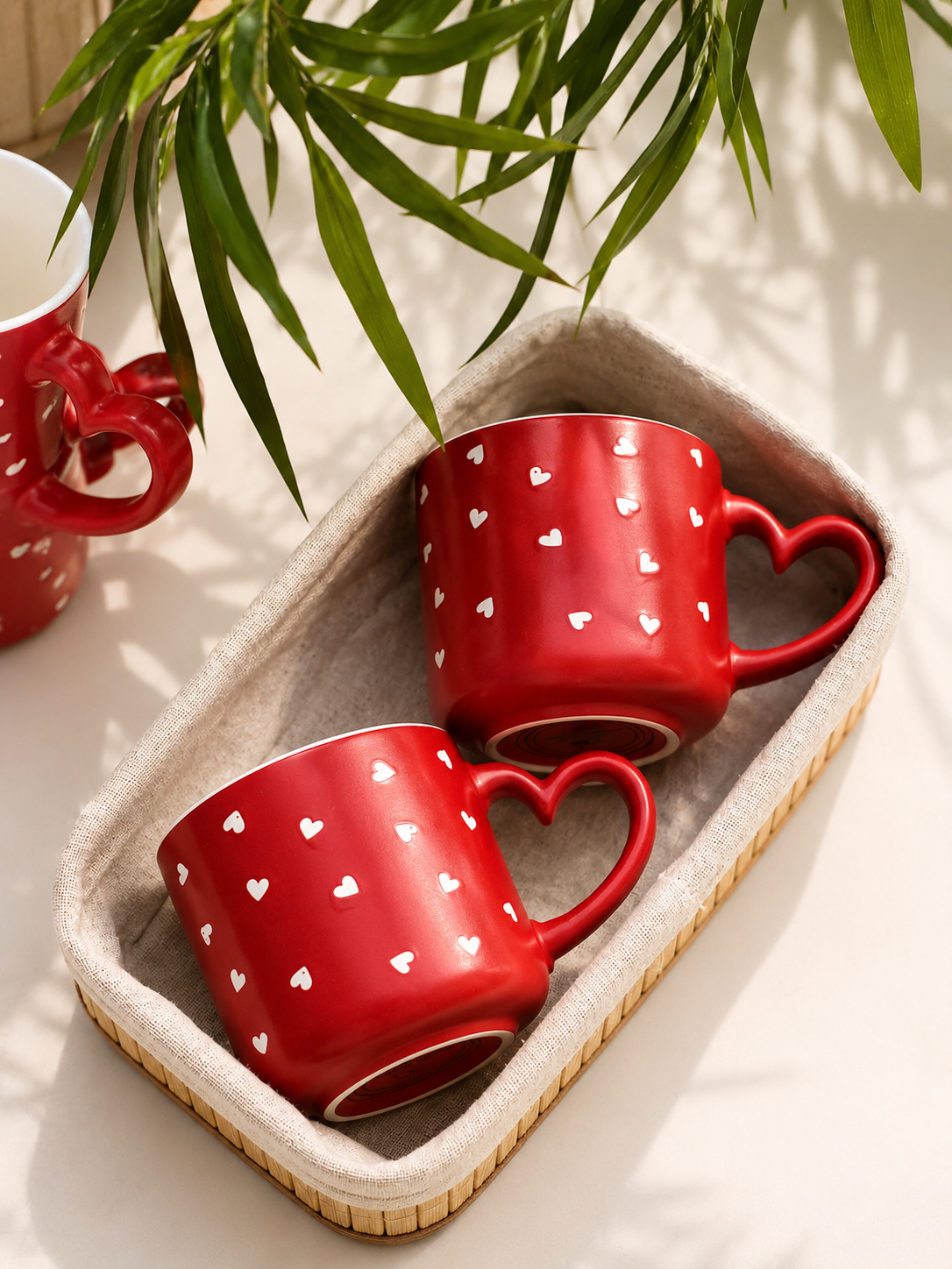 Sweetheart ceramic mug Red