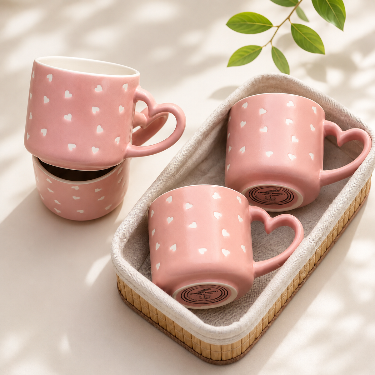 Sweetheart ceramic mug Pink