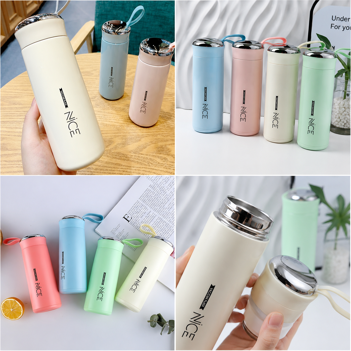 NICE water bottle color range