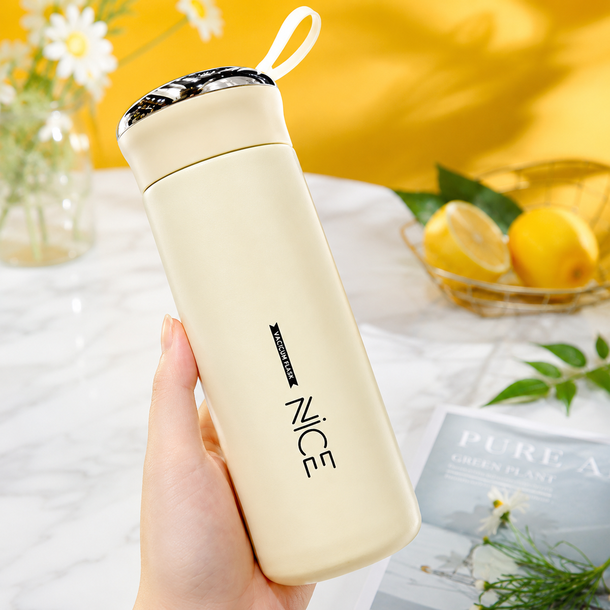 NICE water bottle White