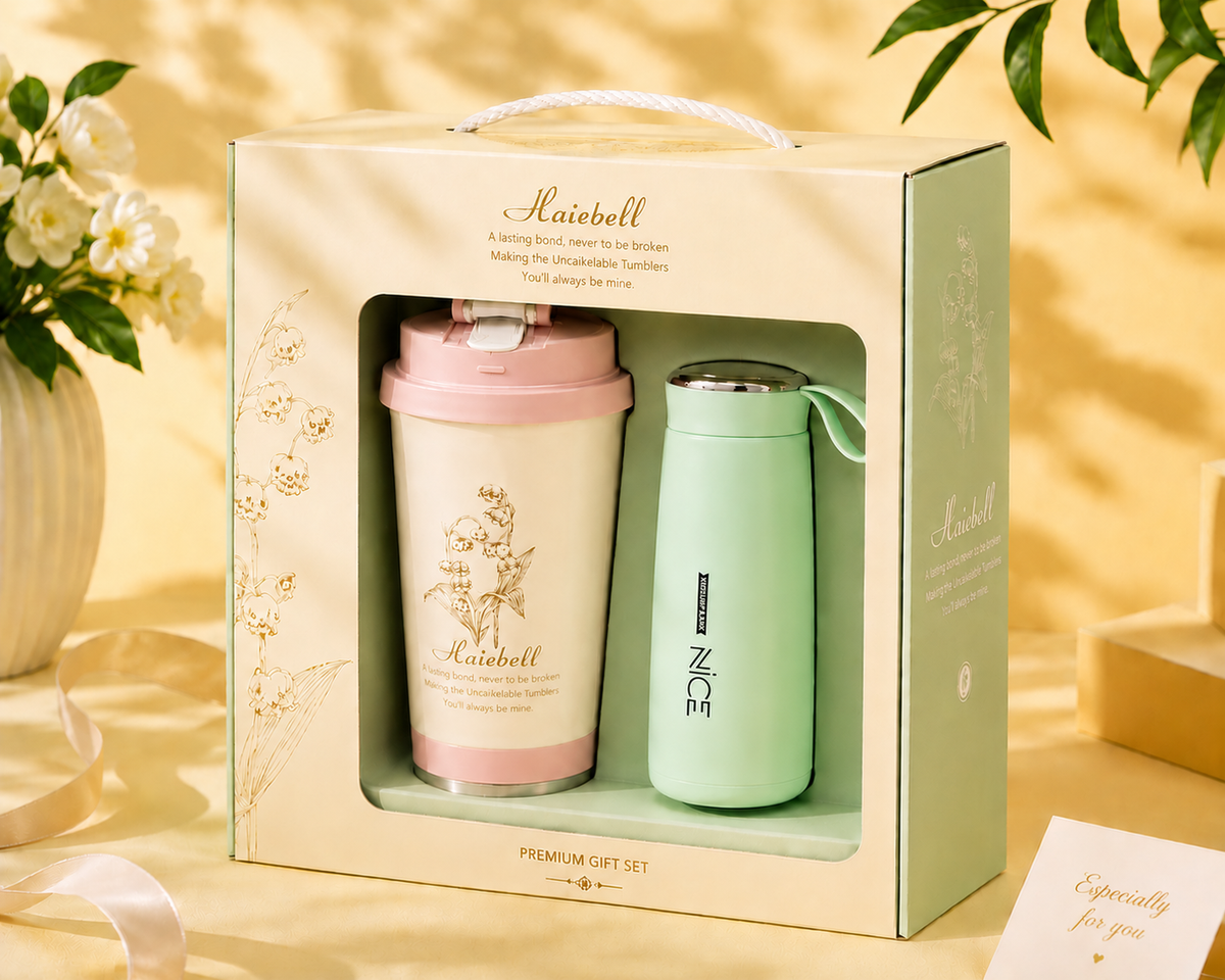 Naicbell gift set Pink and Green