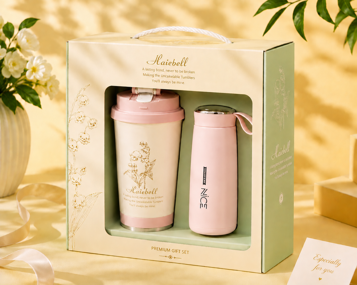 Naicbell gift set Pink and Pink