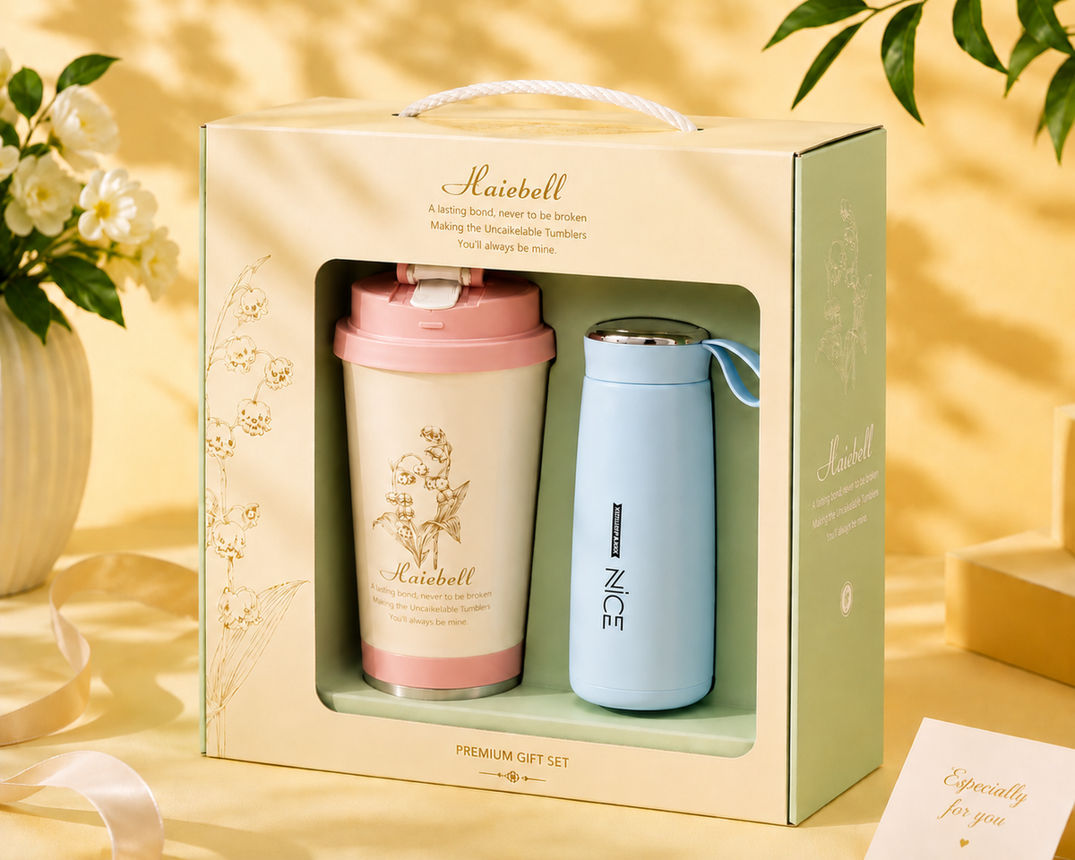 Naicbell gift set Pink and Sky Blue