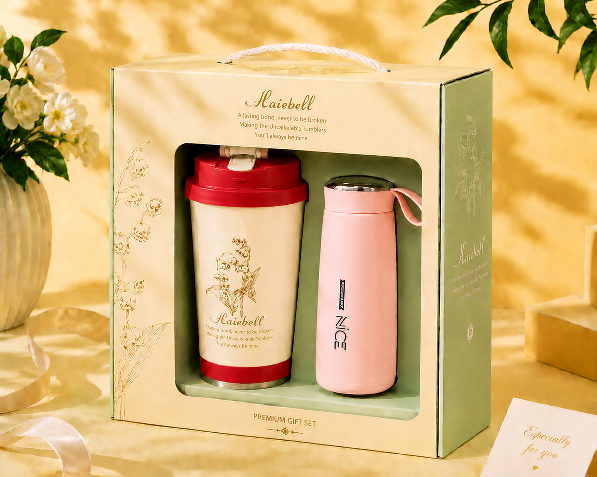 Naicbell gift set Red and Pink