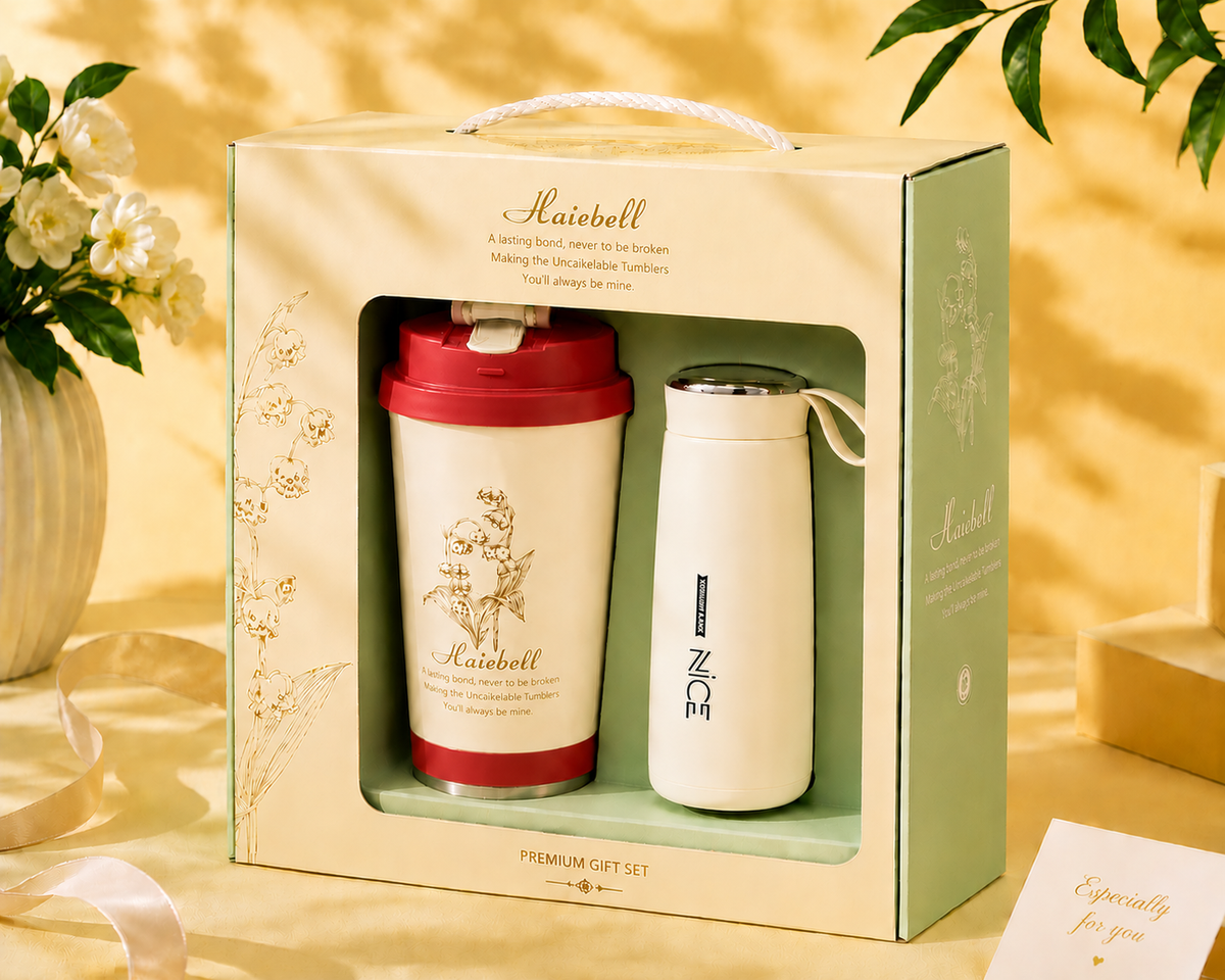 Naicbell gift set Red and White